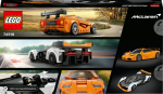 76918 LEGO&reg; Speed Champions McLaren Solus GT ir McLaren F1 LM