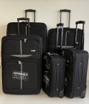 Didelis lagaminas Airtex Worldline 521, L, juodas