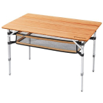 KINGCAMP Bamboo Camping Stalas 100 x 65 cm