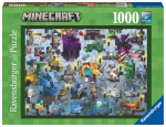 Dėlionė su žaislais Minecraft Ravensburger, 1000 d