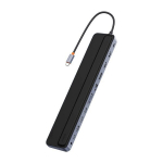 USB &scaron;akotuvas 12in1 Baseus EliteJoy Gen2, USB-C/2xHDMI+ 3x/USB3.0/PD/DP/SD/TF/ RJ45/3.5mm