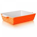keraminis kepimo indas 33x21 cm orange banquet