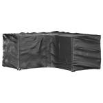 vidaXL Sodo baldų uždangalai, 2vnt., 185x185x90cm, 12 kilpų, L formos