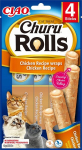 Inaba Churu Rolls katėms su vi&scaron;tiena, 4x10 g