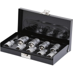Ks Tools 911.4410 1/2" Torx-e liztų rinkinys, 9 vnt. (e10-e24)