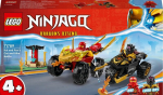 71789 LEGO&reg; NINJAGO Kai ir Ras automobilio ir motociklo mū&scaron;is