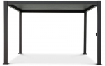 Pavėsinė Pergola Premium, 400 x 300 x 250 cm, pilka