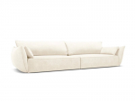 Sofa Vanda, 4 sėdimos vietos, &scaron;v. smėlio sp.