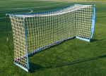 Futbolo vartai Yakimasport, 300x155 cm, mėlyni/balti
