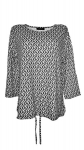 Mar&scaron;kinėliai moterims Kinga, balti/juodi, XL/XXL