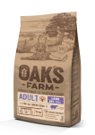 Oak's Farm Grain Free suaugusiems visų veislių &scaron;unims su ėriena, 12 kg
