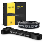 Pasiprie&scaron;inimo guma Power Band 4Fizjo, juoda