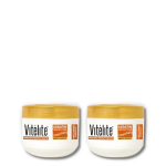 Atkuriamoji plaukų kaukė su keratinu Vit&eacute;lite Keratin, 2x150 ml
