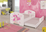 Vaiki&scaron;ka lova ADRK Furniture Pepe II, balta
