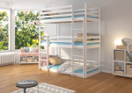 Dviauk&scaron;tė lova Adrk Furniture Tedro, 80x180 cm, balta