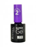 Vir&scaron;utinis gelinio lakavimo sluoksnis Rimmel London Super 12 ml