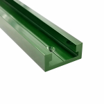 Miter Track 81 cm aliuminio tvirtinimo takelis Trak 19/24 mm grioveliu ŽALIA