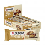 Batonėliai Nutramino Protein Crispy Vanilla & Caramel Bar, 12x55g