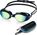 Plaukimo akiniai ir dėklas Aqua Speed Vortex Mirror