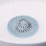 Plastikinis kanalizacijos sietelis plaukams, Grindų kanalizacija mėlyna 1