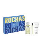 Rinkinys Rochas Eau de Rochas moterims: tualetinis vanduo EDT, 100 ml + tualetinis vanduo EDT, 20 ml + kūno losjonas, 100 ml