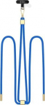Dirželis "crossbody" "rope" "cobalt Blue/gold"