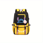 Stitch personažo poliesterio kuprinė,  Geltona