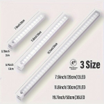 LED spintos naktinė lempa, 7,9 colio / 20 cm