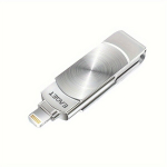 USB laikmena 64GB USB 3.2 dviguba atmintinė, Sidabrinis