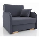 Miegamasis fotelis Bold, pilka