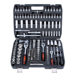 Įrankių rinkinys 1/2", 3/8", 1/4'', 172 vnt.