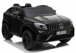 Elektromobilis vaikams Mercedes GLC 63S su MP4, juodas lakuotas