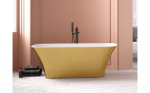 Vonia Besco Assos Glam Gold, 160 x 70 cm, su klik-klak chrome