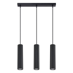 Sollux Lighting pakabinamas &scaron;viestuvas Karbon 3L, juodas