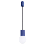 Sollux Lighting pakabinamas &scaron;viestuvas Halo 1, mėlynas
