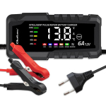 I&scaron;manus akumuliatoriaus įkroviklis QOLTEC 12V / 24V 25A LCD
