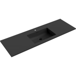 Praustuvas Mexen Otis, 141 x 46,5 cm, Black matt