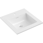 Praustuvas Mexen Otis, 46 x 46,5 cm, White glossy