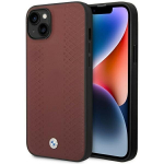 Bmw odinė nugarėlė Iphone 14, bordo, deimantinis ra&scaron;tas