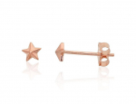 Auksiniai auskarai moterims Diamond Sky "Golden Star II"