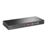 Tp-link Tl-sl1218p 19-portų Gigabit Poe Switch, Pilka
