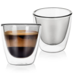 Dvisienės terminės espreso stiklinės Orion Double 90 ml 2 vnt.