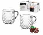 Stiklinės kavai ir arbatai Galicja Carmen 350 ml, 2 vnt.