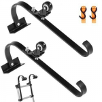 Stogo kopėčių kabės stabilizatorius 2 vnt., plieninis, 272,2 kg talpa, 485&times;230&times;150 mm
