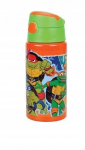 Vaikams skirtas "vėžliukų Ninja" aliuminio gertuvė su dozatoriumi