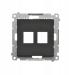 Simon 55 Keystone jungiklio dangtelis, juodas matinis