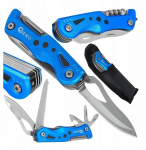 Geko Multi-tool G01904, peilis, pjūklas, kam&scaron;čiatraukis, adata, failas, 3 mm, 4 mm, 5 mm plok&scaron;čieji atsuktuvai, Philips atsuktuvas