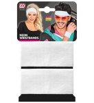 pair of "WHITE WRISTBANDS"