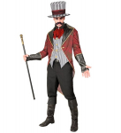 &bdquo;SINISTER RINGMASTER&ldquo; (striukė su liemene, kaukolės žabo, pir&scaron;tinės, kepurė)