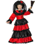 &bdquo;SE&Ntilde;ORITA&ldquo; (suknelė su vieliniu lankeliu, nėriniuota galvos apdangalu)